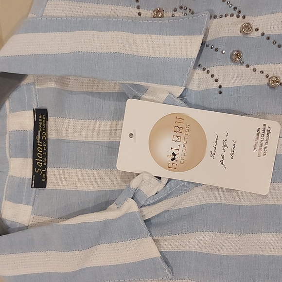 Brand NEW NWT  Long Sleeve Shirt made in Turkey - Picture 4 of 4